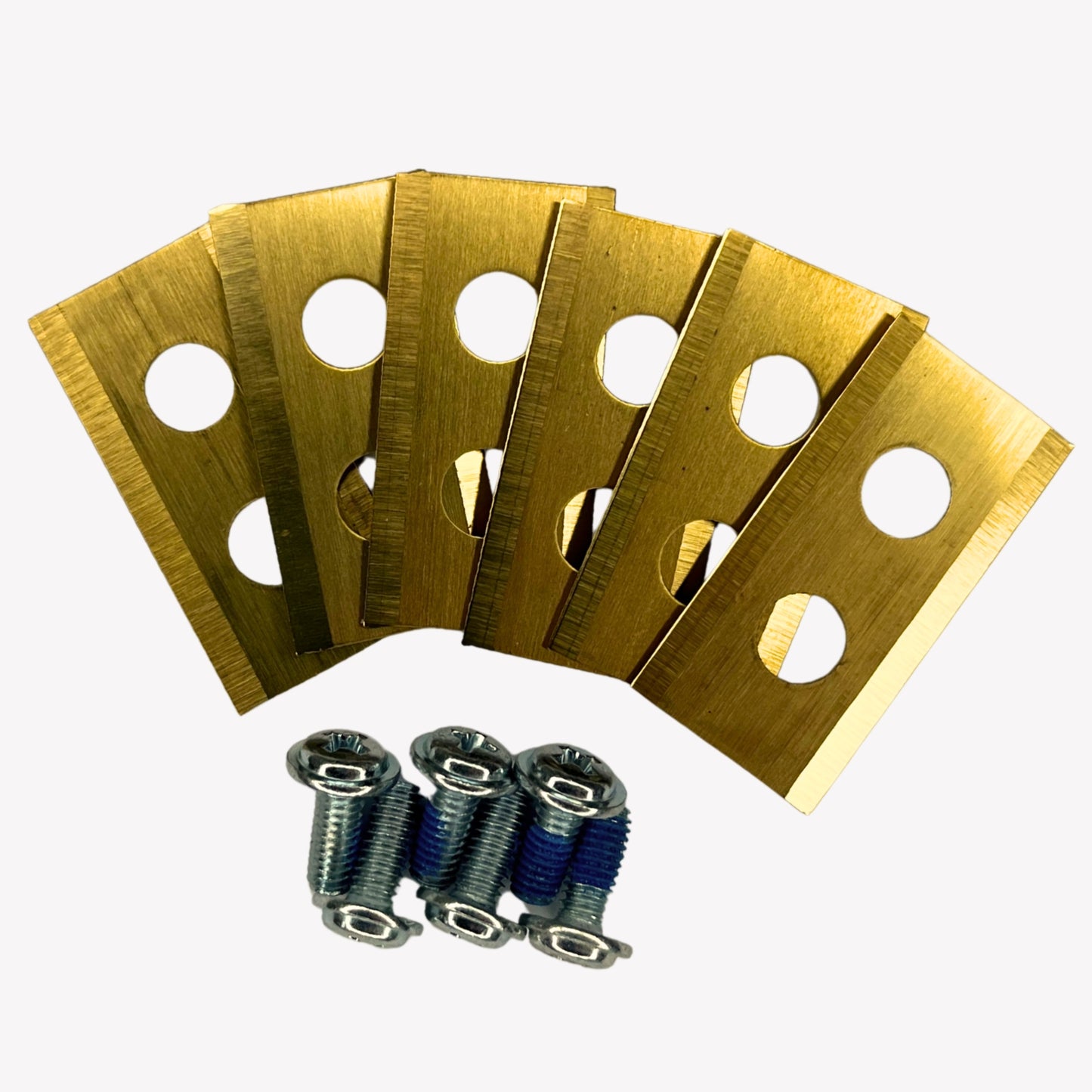 6x Messerklingen mit Zubehör