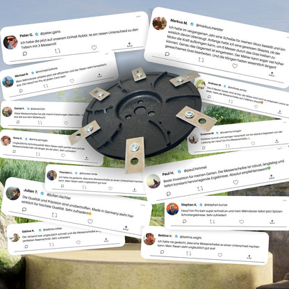 HexaTrim Pro Messerscheibe + 6 GRATIS Messer